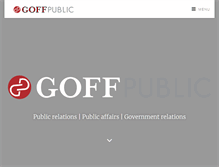 Tablet Screenshot of goffpublic.com